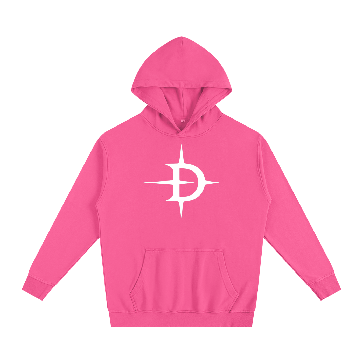 OVERSIZED PINK HOODIE