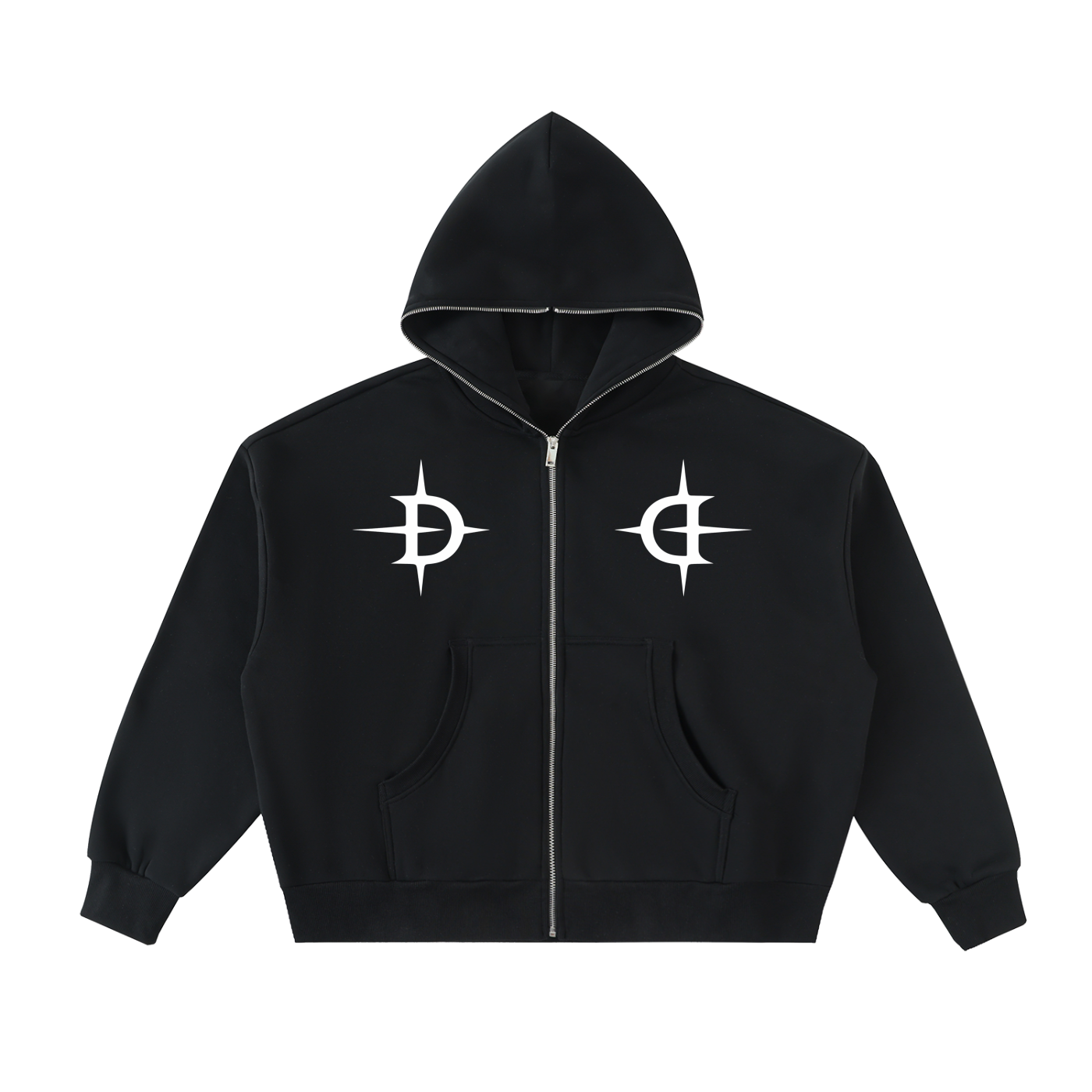 “TIME IS MONEY” FULL-ZIP HOODIE