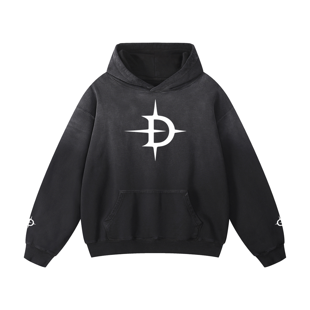 “TIME IS MONEY” OVERSIZED HOODIE