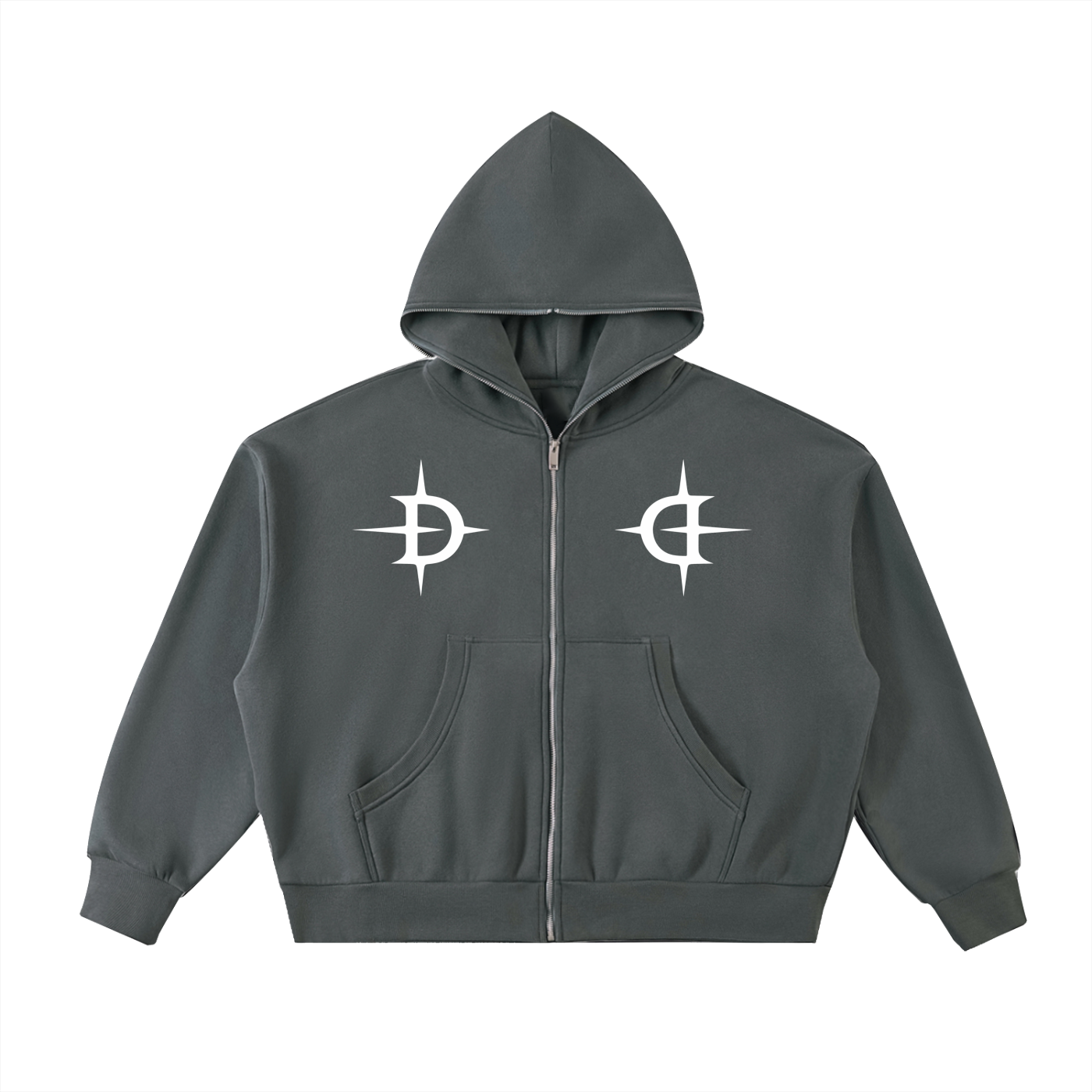 “TIME IS MONEY” FULL-ZIP HOODIE