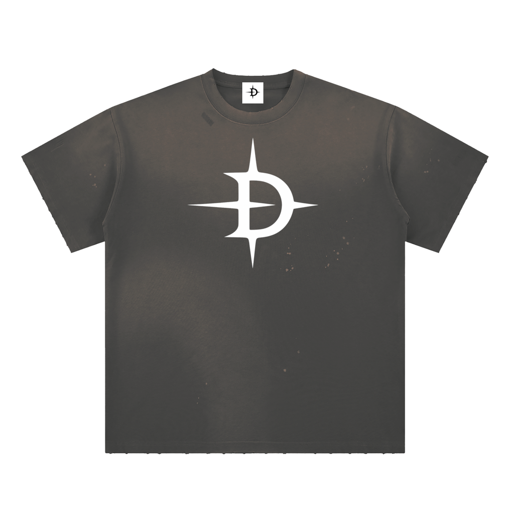 “TIME IS MONEY” PAINT SPLATTER TEE